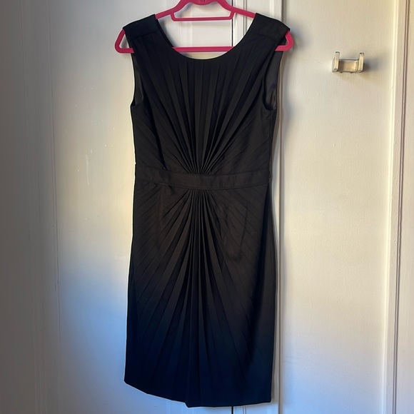 Ted Baker Dresses & Skirts - Ted Baker Shift Dress 2 Pleated Suiting Black
